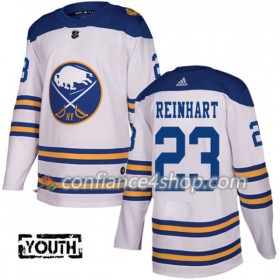 Adidas Maillot de Hockey Buffalo Sabres Sam Reinhart 23 2018 Winter Classic Blanc Authentic - Enfant